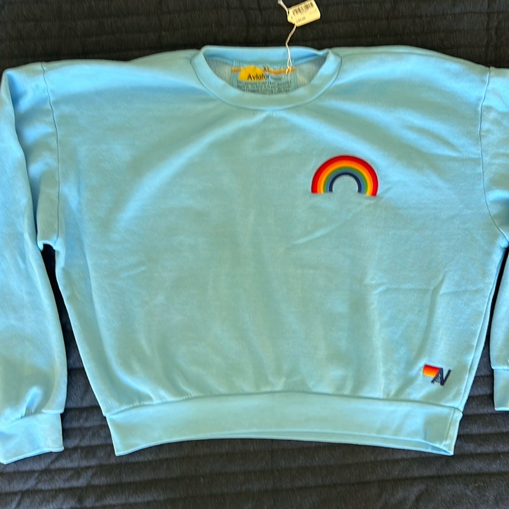 NWT Aviator Nation Crew Sweatshirt